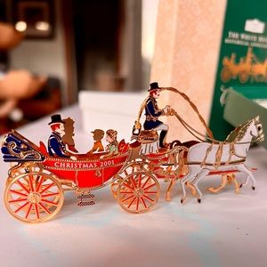 2001 White House Christmas Ornament NWB